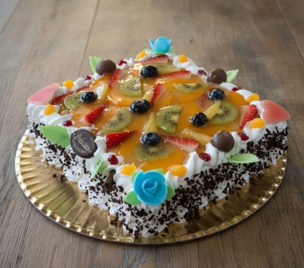 Tarta de frutas variadas