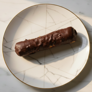 Caña de chocolate rellena de crema